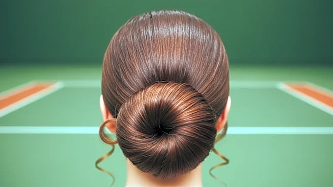 The Case for Taking Glossy Low Chignons Seriously Beyond Tennis Season, Through a 1970s Archive