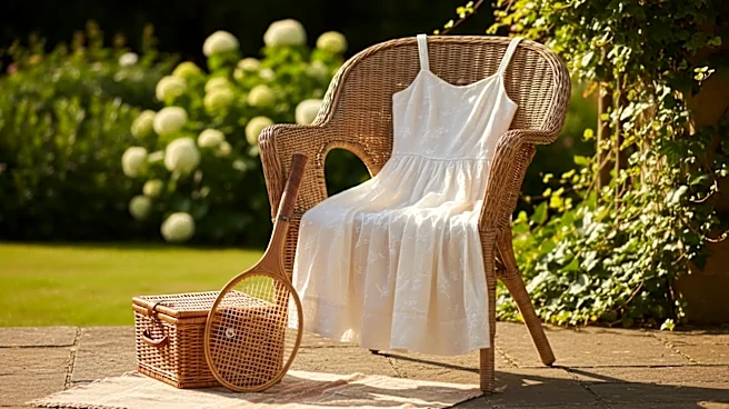 How to Build a Simple Summer Outfit Around Cotton Sundresses When You Want the Wimbledon Mood