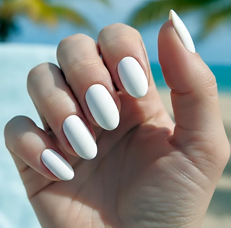 Why It Is Completely Fine to Make White Nail Polish Your Summer Uniform without Overthinking the Trend