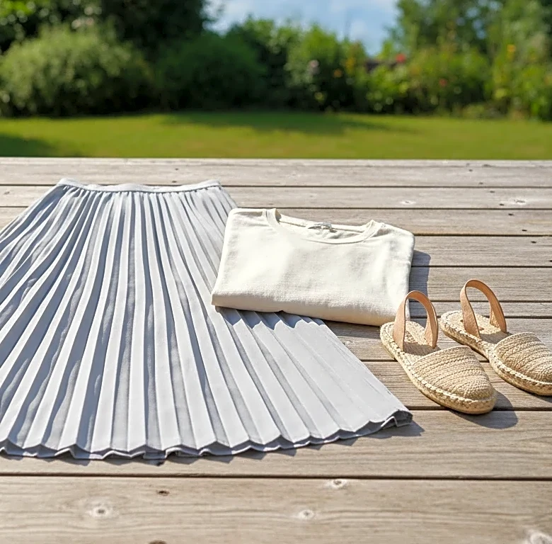 Why Pleated Skirts Can Look Chic without Feeling Fancy for Everyday Summer Plans