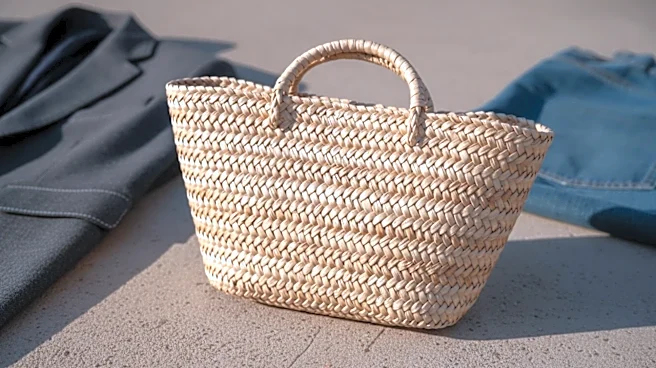 The Outfit Difference a Raffia Bag Makes