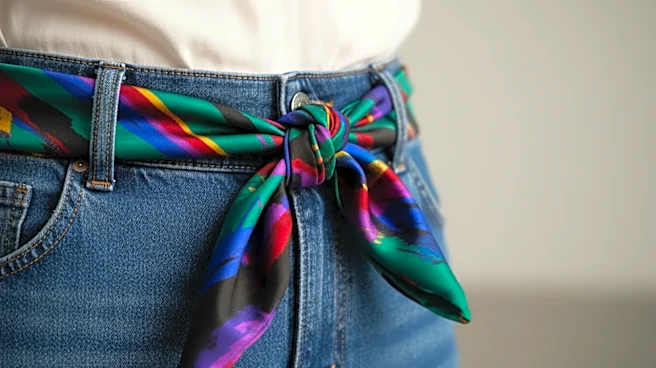Scarf-as-Belt Styling Is the Hyper-Niche Fan Trend Worth Watching