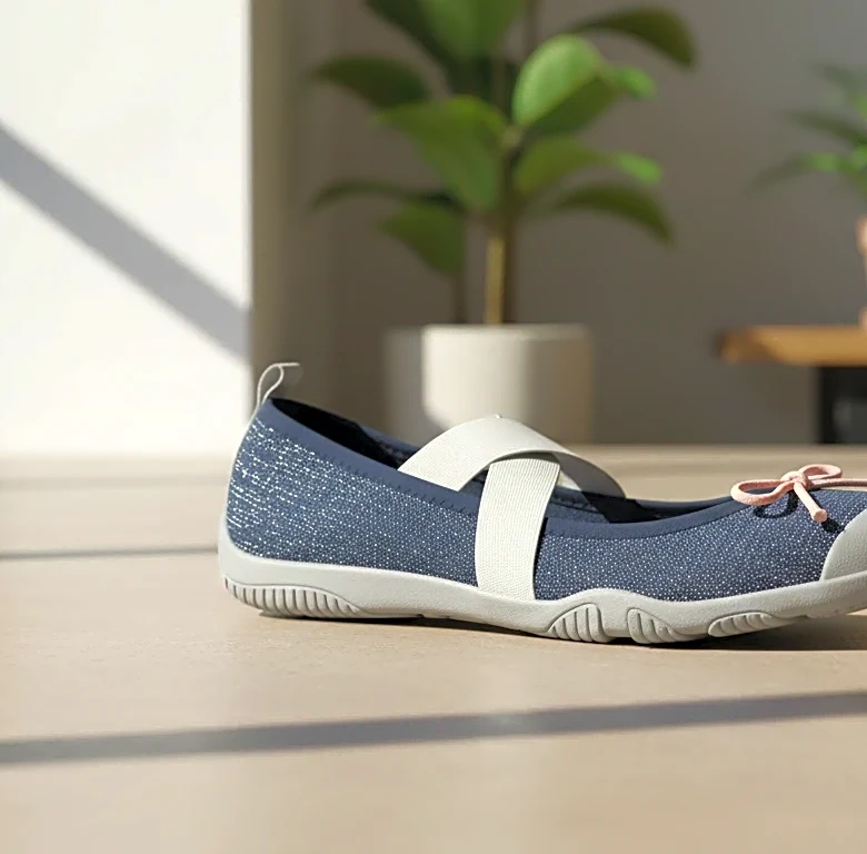 The Sporty Ballet Flat Is the Unexpected Shoe Trend for Casual Fan Outfits