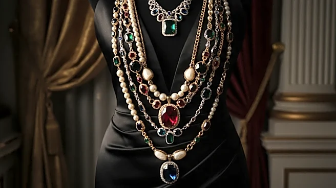 How Stylists Keep Statement Necklaces From Fighting Formal Necklines