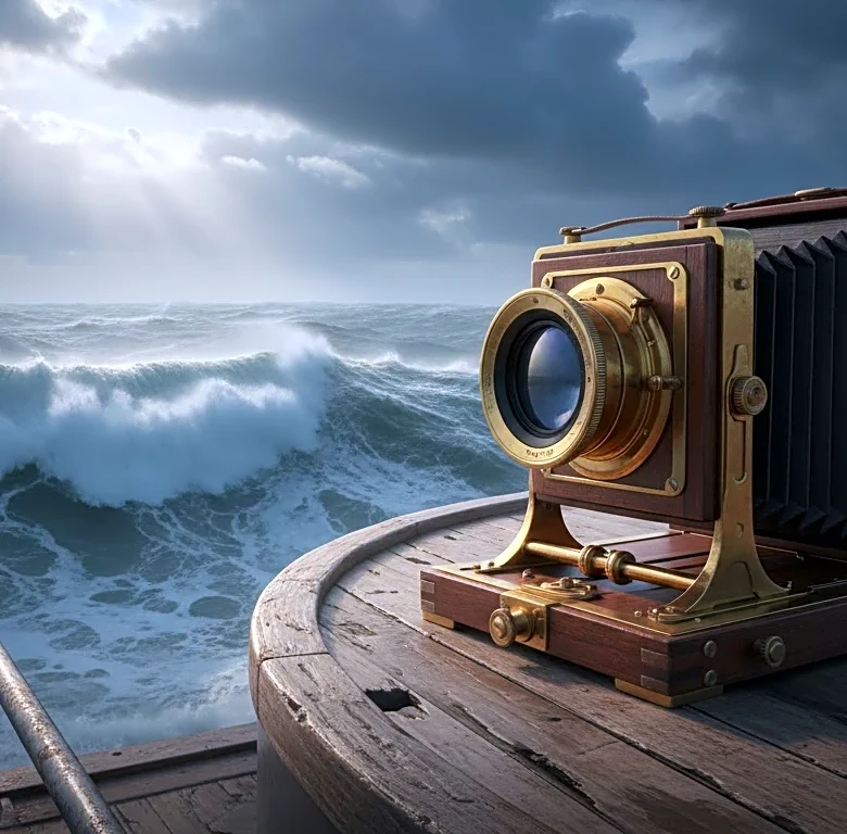 Why Large-Format Still Photography Is So Difficult at Sea