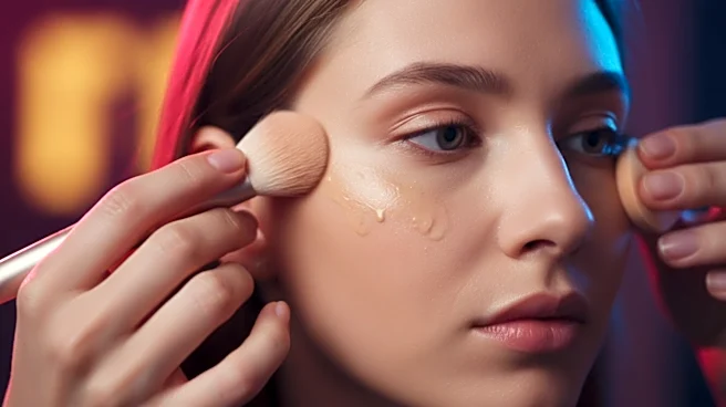 Makeup Artists Apply Less Foundation for High-Energy Fan Events