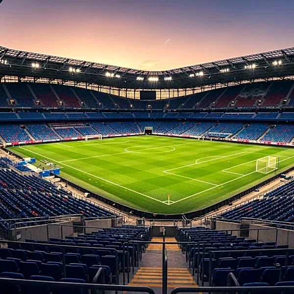 Why a Soccer Cup Stadium Starts Telling the Story Before the Ball Moves