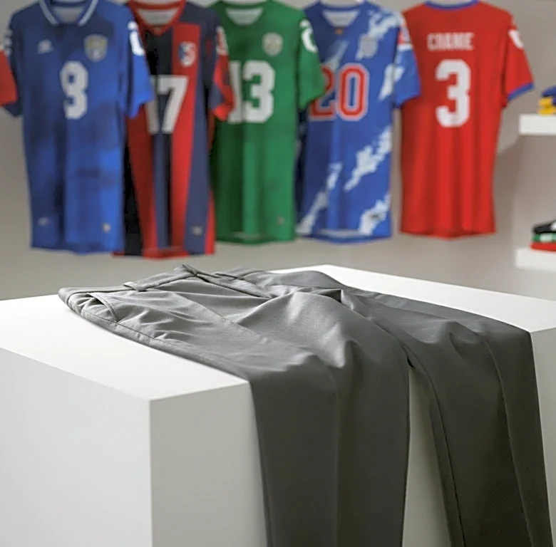 One Pair of Pleated Nylon Trousers Can Modernize Every Jersey You Own