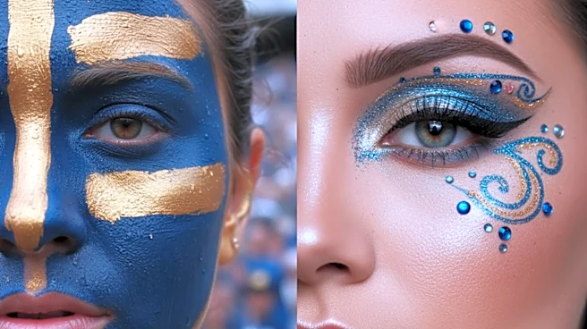 Where Game-Day Face Paint Ends and Modern Fan Makeup Begins