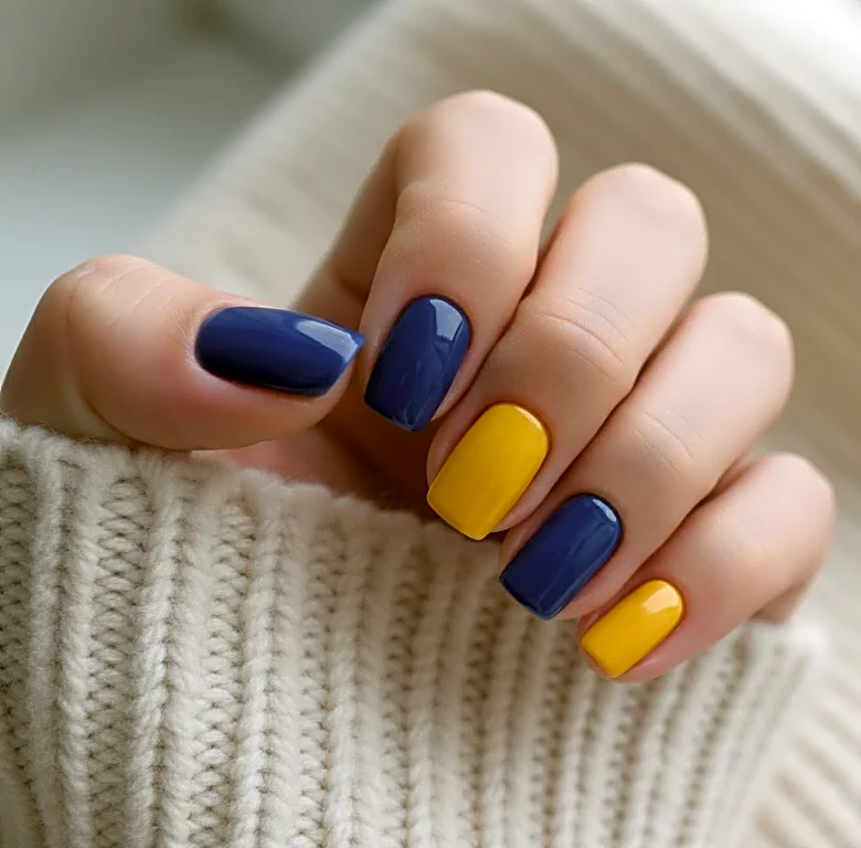 Fans Choose Team-Color Manicures Even With Neutral Outfits