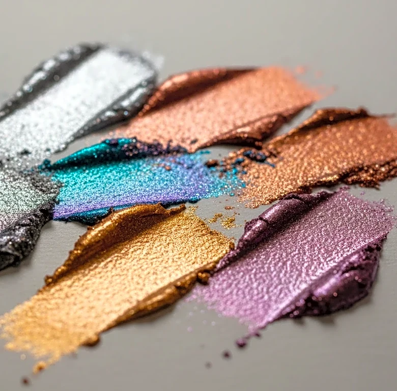 The Reason Beauty Junkies Swatch Metallics Differently for Convention Lighting