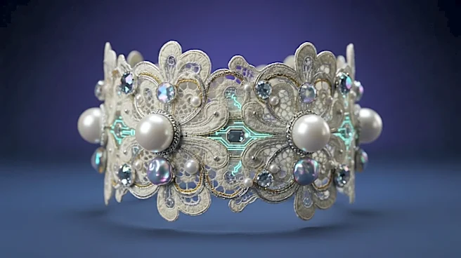 Techno-Rococo Trims Are Quietly Taking Over Fan Fashion