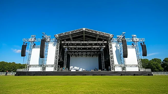Why Early Festival Stages Relied On Banners, Trusses, And Hope