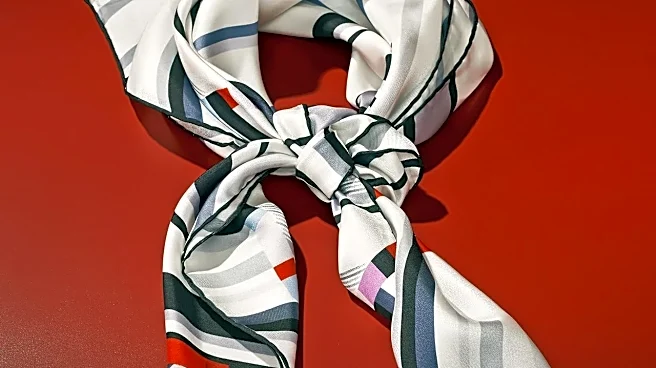 How to Turn a Silk Scarf Into a Structured Scandi Accessory