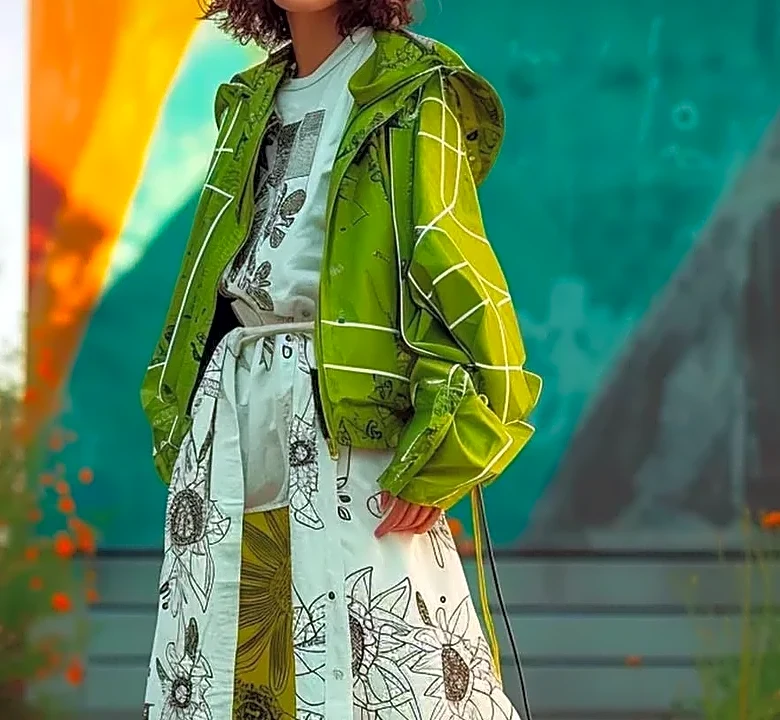 How to Test Skirt-Over-Trouser Proportions Without Sewing