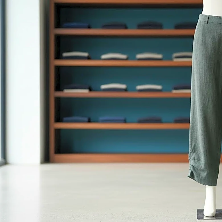 How to Add Temporary Articulation to Wide Trousers With Interior Ties