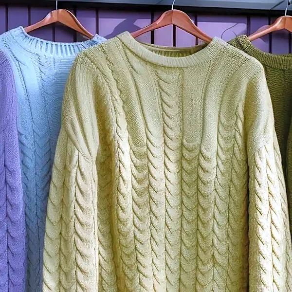 What the Cable-Knit Sweater for Every Body Type Looks Like in Mid-Range vs. Premium Brands
