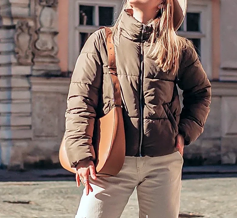 How to Style Corduroy Wide-Leg Pants and a Puffer Vest