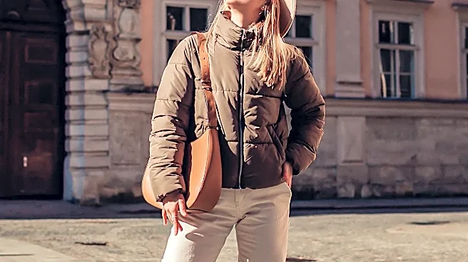 How to Style Corduroy Wide-Leg Pants and a Puffer Vest