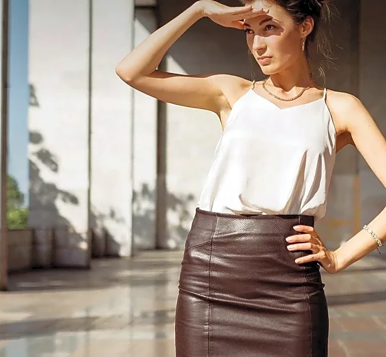 The 7 Outfits Built Around the Leather Skirt