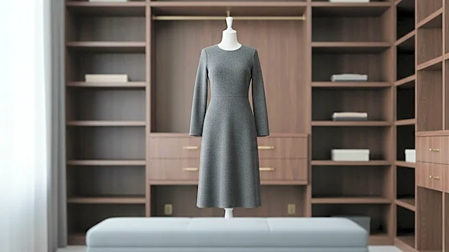 5 Charcoal Flannel Midi Dress Looks for Stadium Tailgates