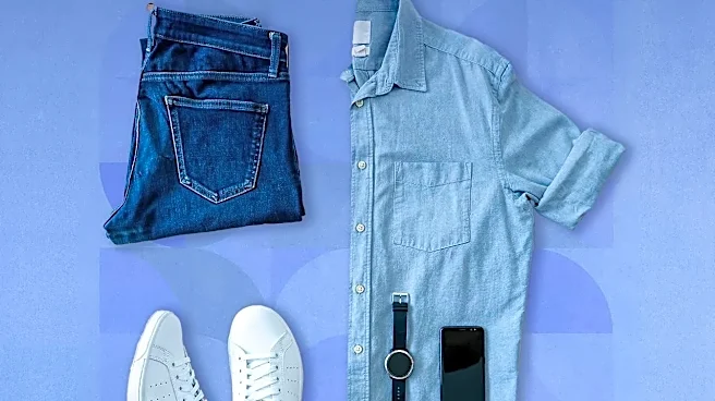 How to Style Indigo Bootcut Jeans and a Chambray Shirt