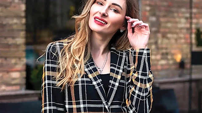 How to Style a Plaid Mini Skirt With a Longline Blazer