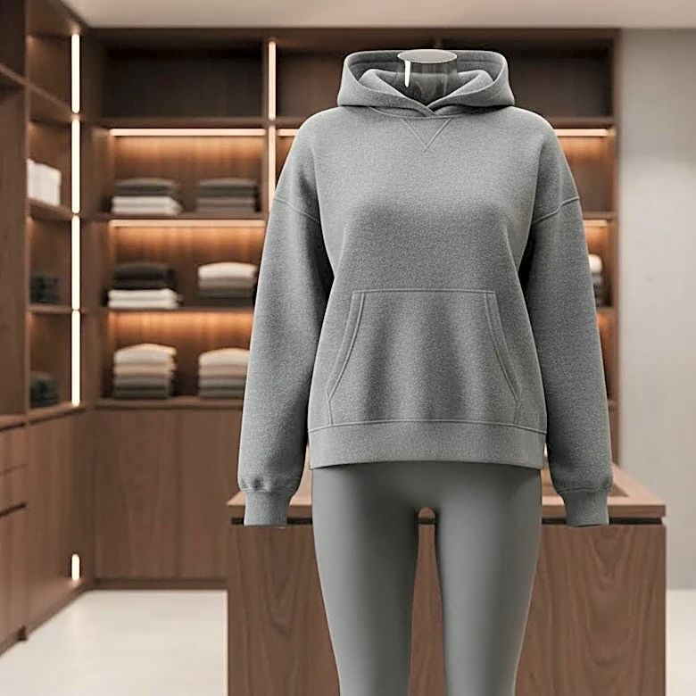 What Hair and Makeup for School Drop-Off Athleisure Actually Look Like in High-Quality Closets
