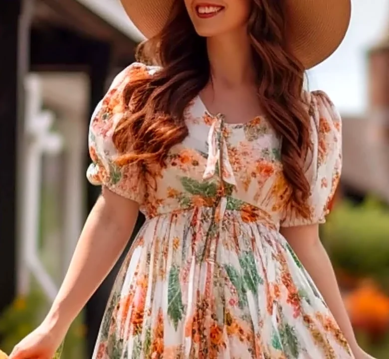 Why Cottagecore Borrowed Its Most Famous Silhouette From an Earlier Decade