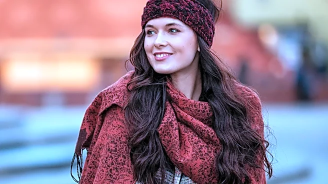 5 Rust Cable-Knit Cardigan Looks for Rainy Commutes