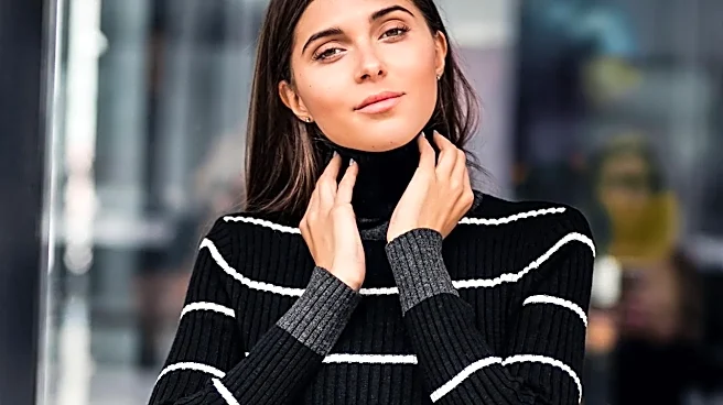 How to Style a Ribbed Knit Midi Dress and a Longline Blazer
