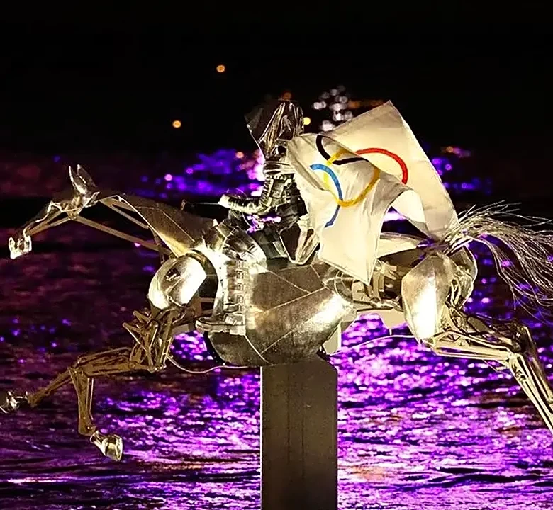How Some Burning Man Installations Transform After Dark With Light, Sound and Fire