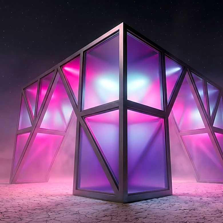 Why Dust and Desert Darkness Make Burning Man’s Lights Look So Dramatic