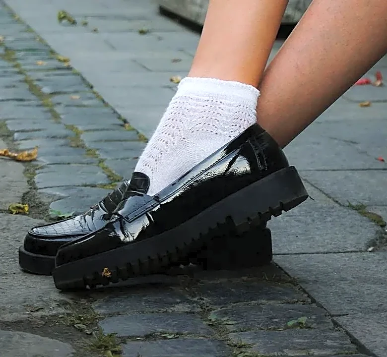 12 Ways Shoe-To-Hem Proportion Changes How Tennis Skirts with Loafers Look Off Court