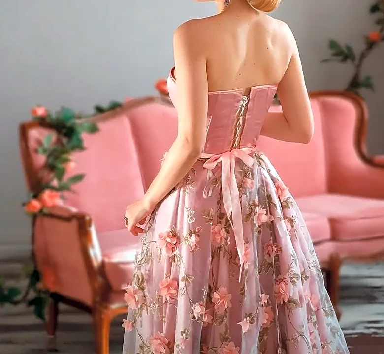 How a Vintage Dress Changes Once Prepared for a Primetime Emmys Appearance
