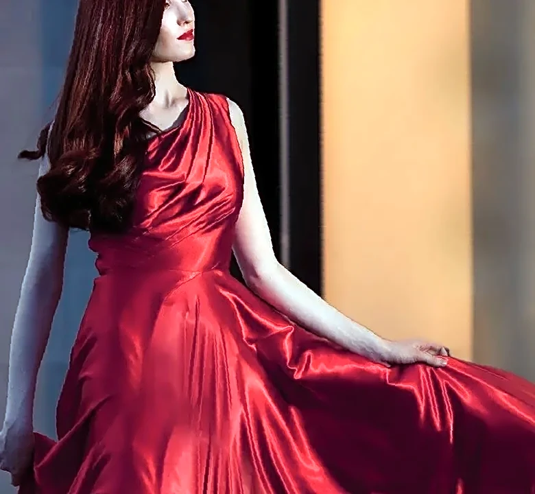 Before Buying Satin Eveningwear, Consider How Much Surface Shine You Want