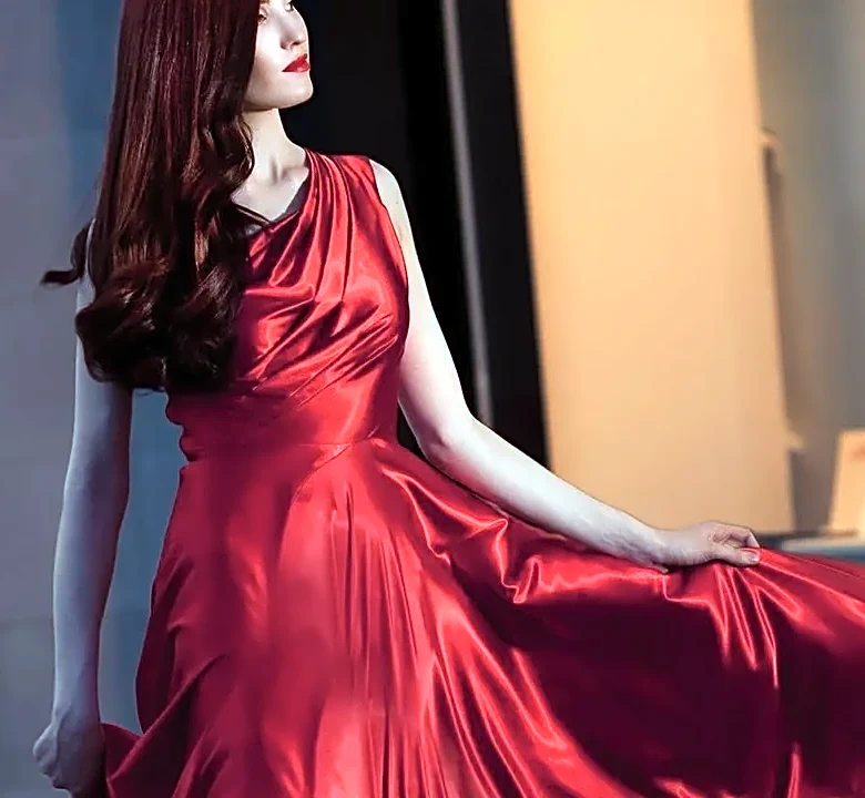 What Bias Cutting Actually Does to an Evening Dress
