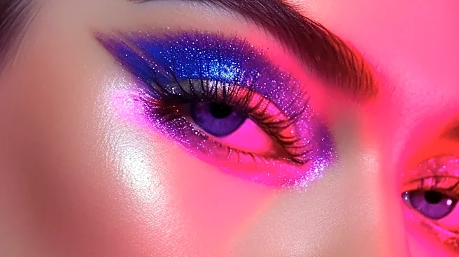 How to Pair Metallic Eye Makeup With Minimal Clothing