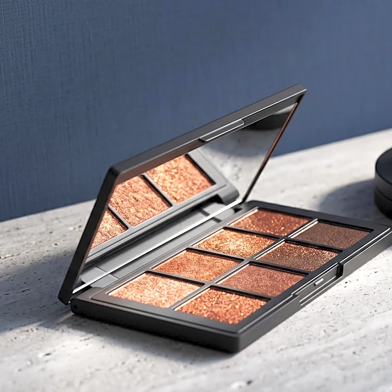 Why Metallic Eye Makeup Works Better When the Skin Finish Is Controlled