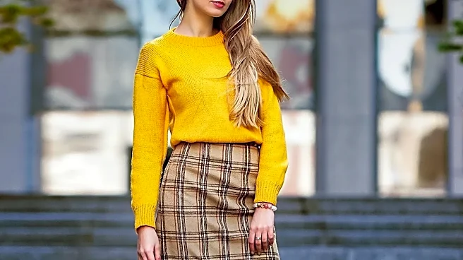 Knee-Length Skirts Move Back Into the Center of Contemporary Dressing