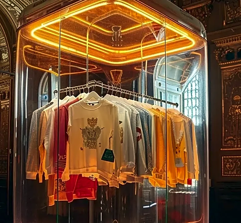 How Clothing Becomes Part of the Visual Field at Frieze London