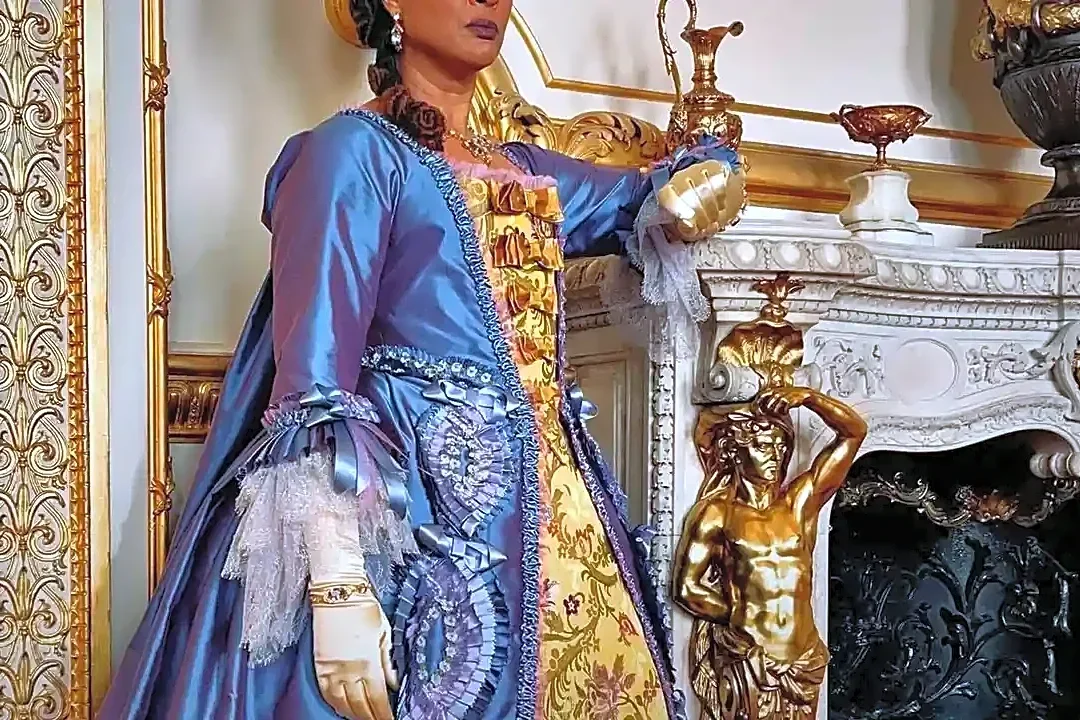 The Queen Charlotte Costume Idea Built Around Height, Hair and Jewelry