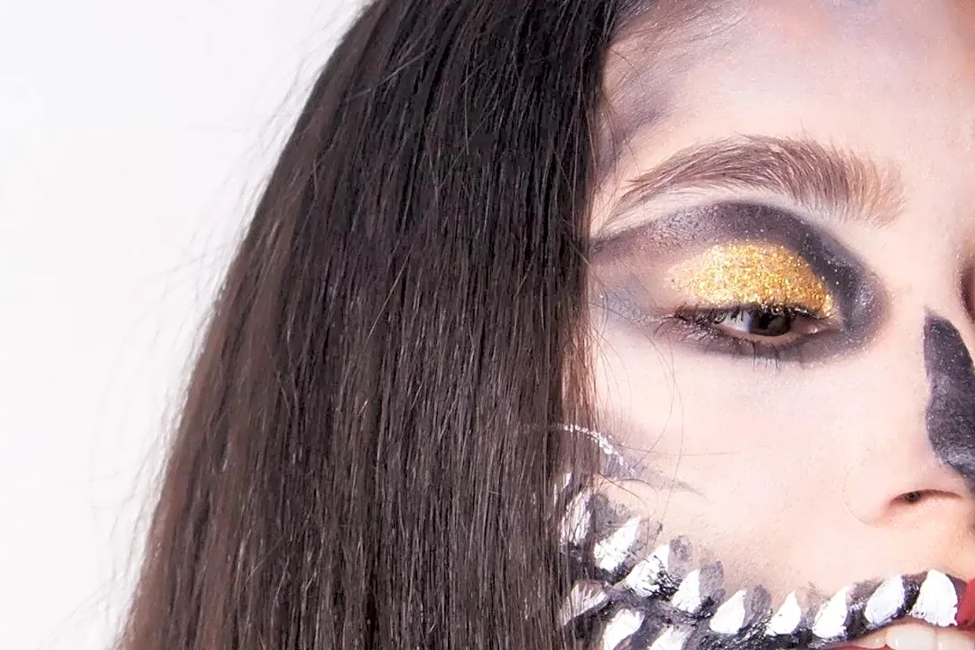 How to Build a Monochrome Monster Face Without Flattening Your Features