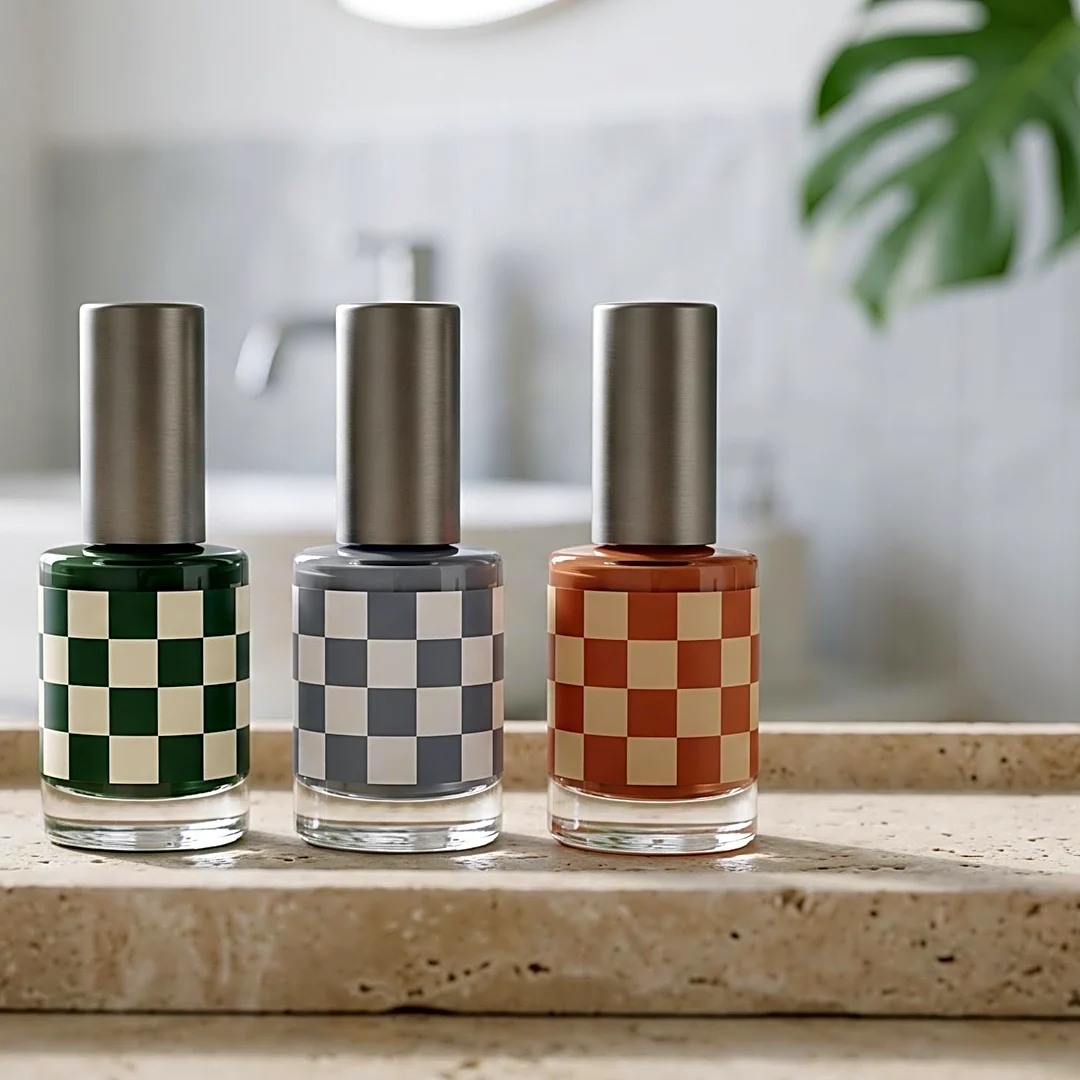 5 Checkered Nail Ideas That Feel Graphic Instead of Gimmicky