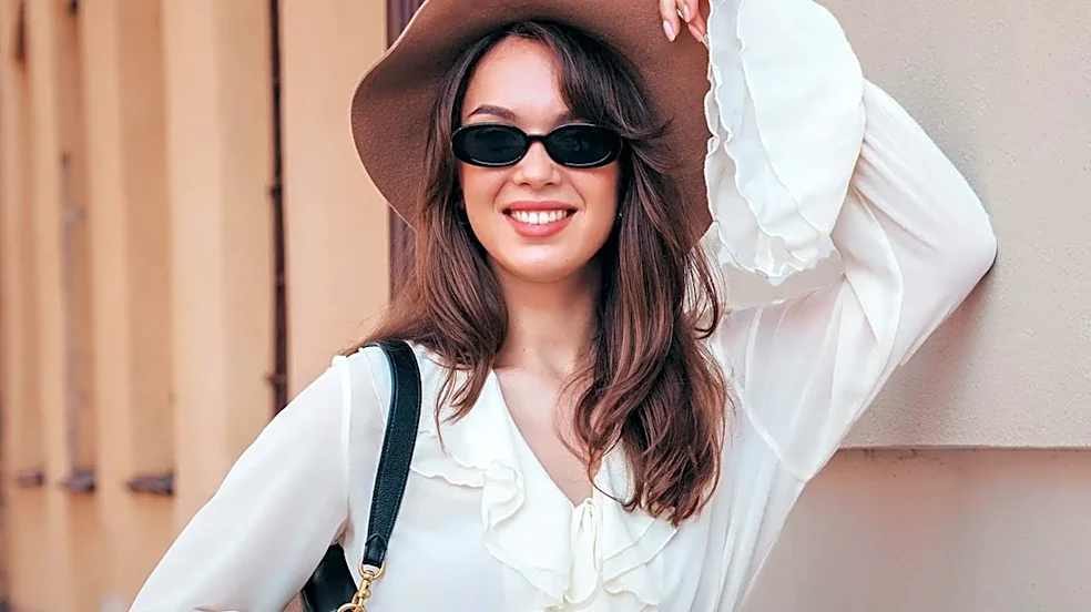 Why Oversized Sunglasses Can Fight With a Wide-Brim Hat