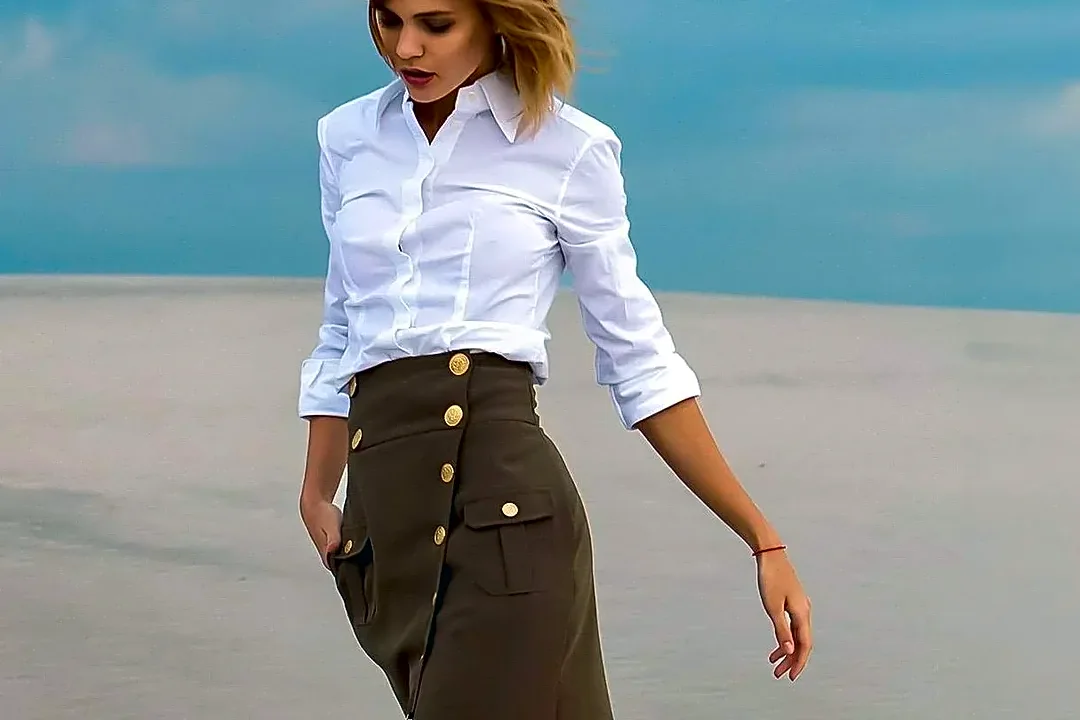 The Waist Placement That Changes How a Skirt Moves