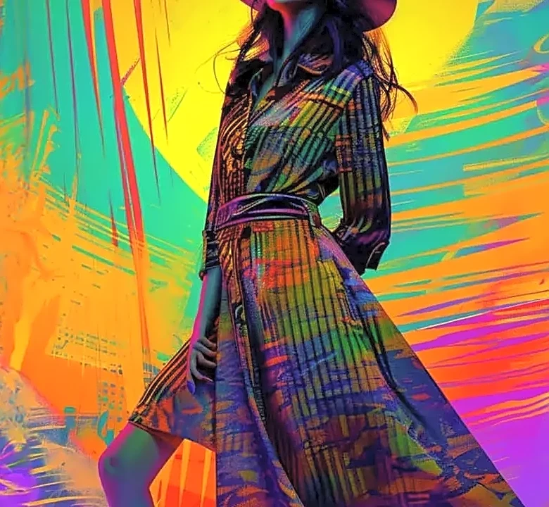 How to Translate an Abstract Painting Into an Outfit Without Matching It Literally