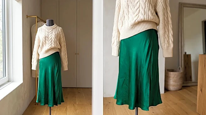 How to Wear a Sweater Over a Dress Without Losing the Waistline