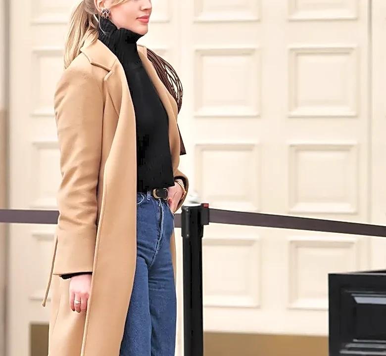 How to Make a Long Coat Work With Flat Shoes