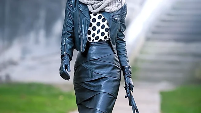 How to Mix Leather, Knitwear and Cotton Without Looking Heavy